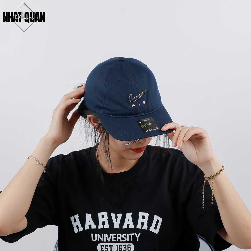 Mũ lưỡi trai Nike Air kaki cotton form mềm - Nhật Quân Asia nhatquanasia