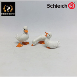 Mô hình động vật , đồ chơi con vật Schleich chính hãng Bộ 3 con vịt 12740 - Schleich House