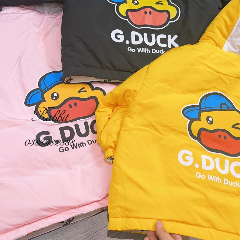 Áo khoác phao 2 mặt Duck