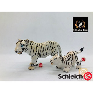 Mô hình động vật , đồ chơi con vật Schleich chính hãng Hổ trắng lớn 14098 - Schleich House