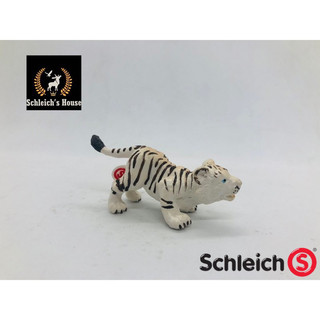 Mô hình động vật , đồ chơi con vật Schleich chính hãng Hổ trắng con 14093 - Schleich House