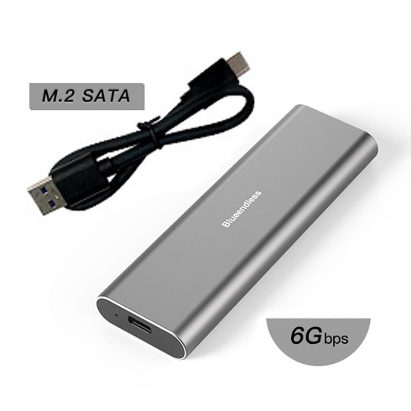 Box SSD M.2 SATA USB3.1 Blueendless M2815N - LTBX80