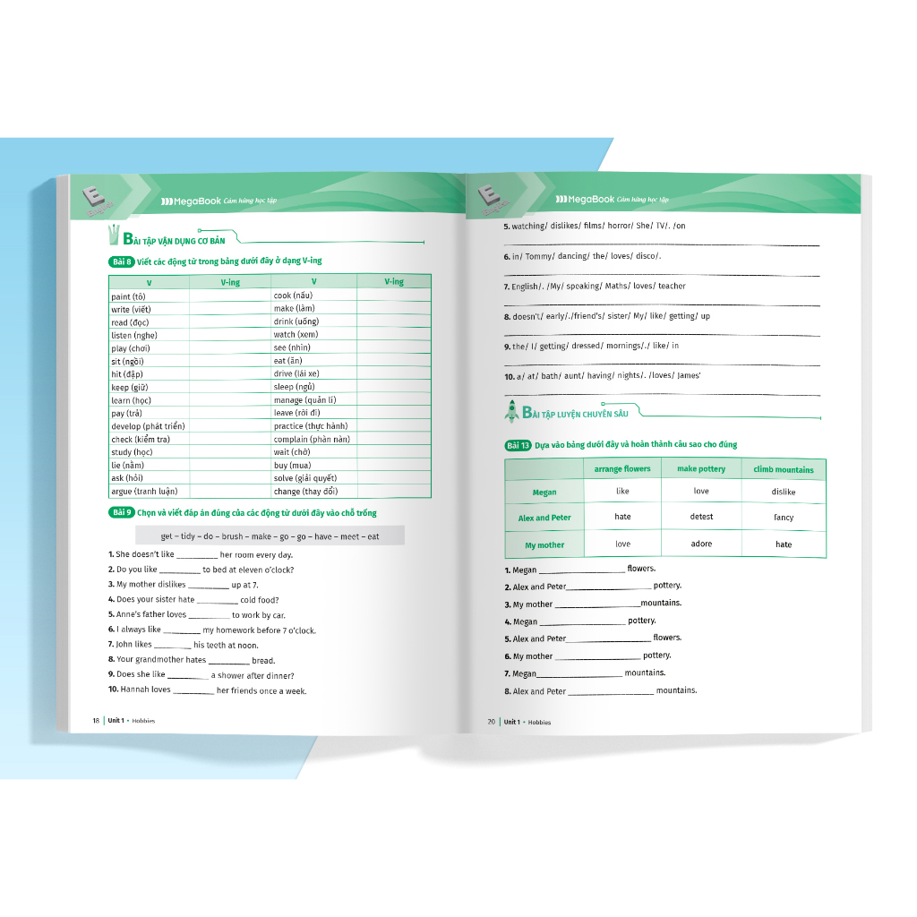 Sách Combo Luyện Chuyên Sâu Ngữ Pháp Và Bài Tập Tiếng Anh 7 Tập 2  Golban lẻ tùy chọn