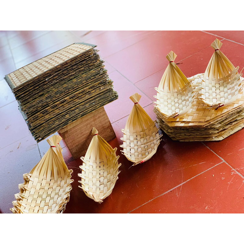 Thuyền tre,thuyền nan 2 cạnh decor, trang trí tiệc,handmade,…
