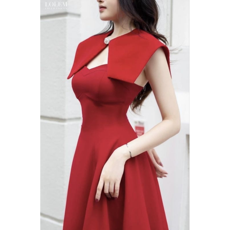 SET VÁY ĐỎ ĐEN