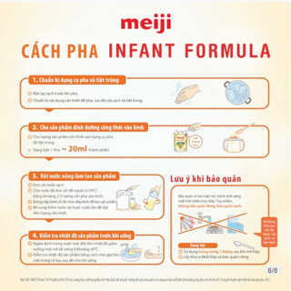 Sữa Meiji Infant Formula 800g (0-12 tháng)
