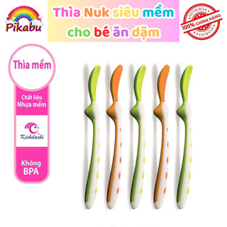 Thìa nuk-đức cao cấp siêu mềm cho bé ăn dặm - pikabu - pk081