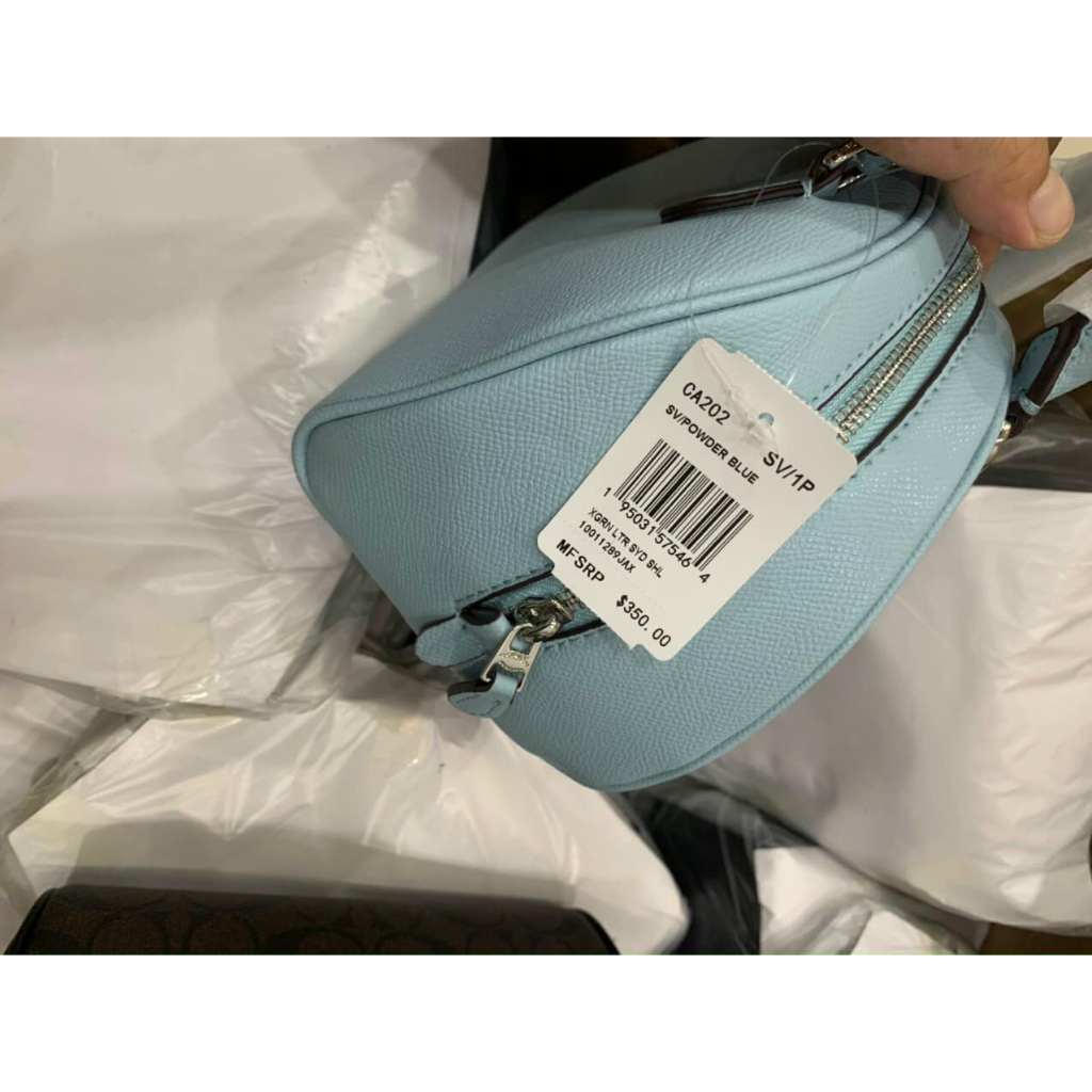 Túi Xách COACH CA202_Xanh Dương