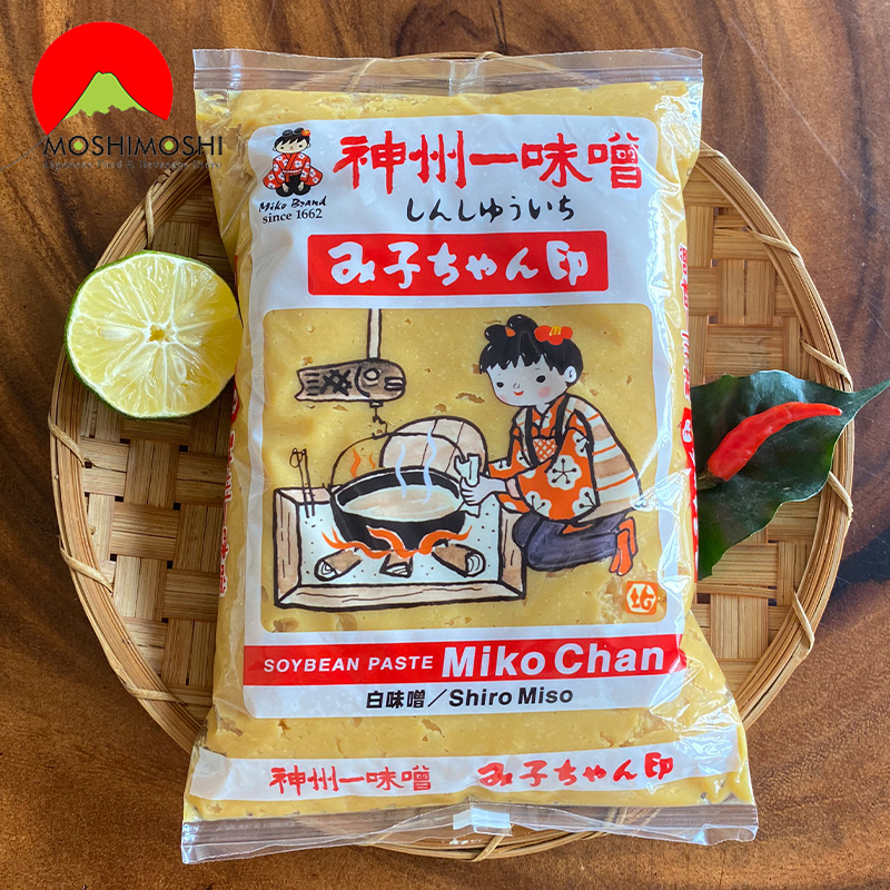 Tương Miso trắng Mikochan Miso 1kg - nấu canh miso ngon như người Nhật