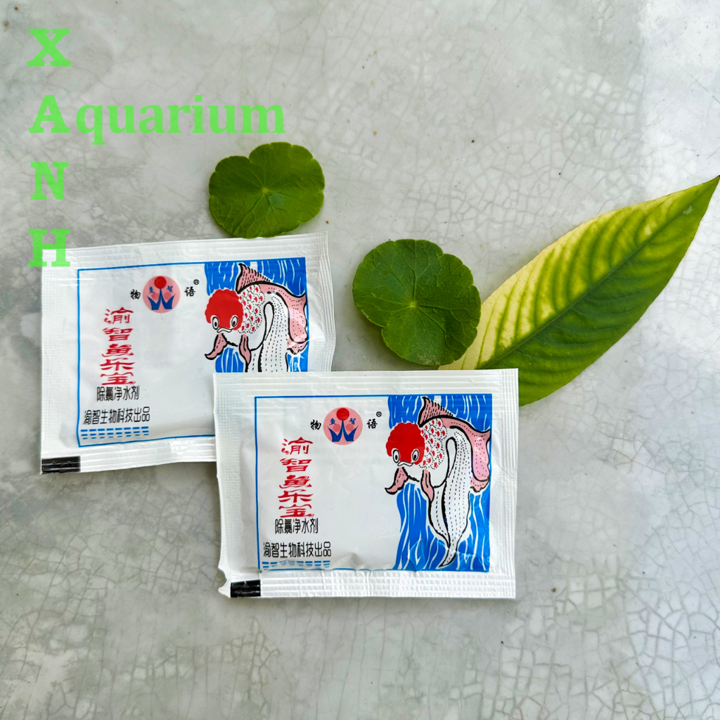 Gói khử clo cho bể cá cảnh thủy sinh