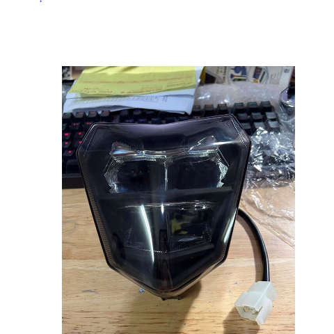 Đèn Led Zinpat 2 tầng xe điện xmen đen khói