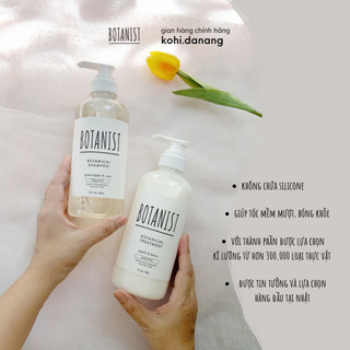 Dầu gội xả BOTANIST hàng nội địa Nhật giúp tóc suông mềm mượt từ thành phần thiên nhiên