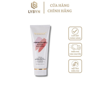 Kem Dưỡng Thể Trắng Da Chống Nắng, Nâng Tone WHISIS Premium Collagen Whitening Body Lotion 200ml