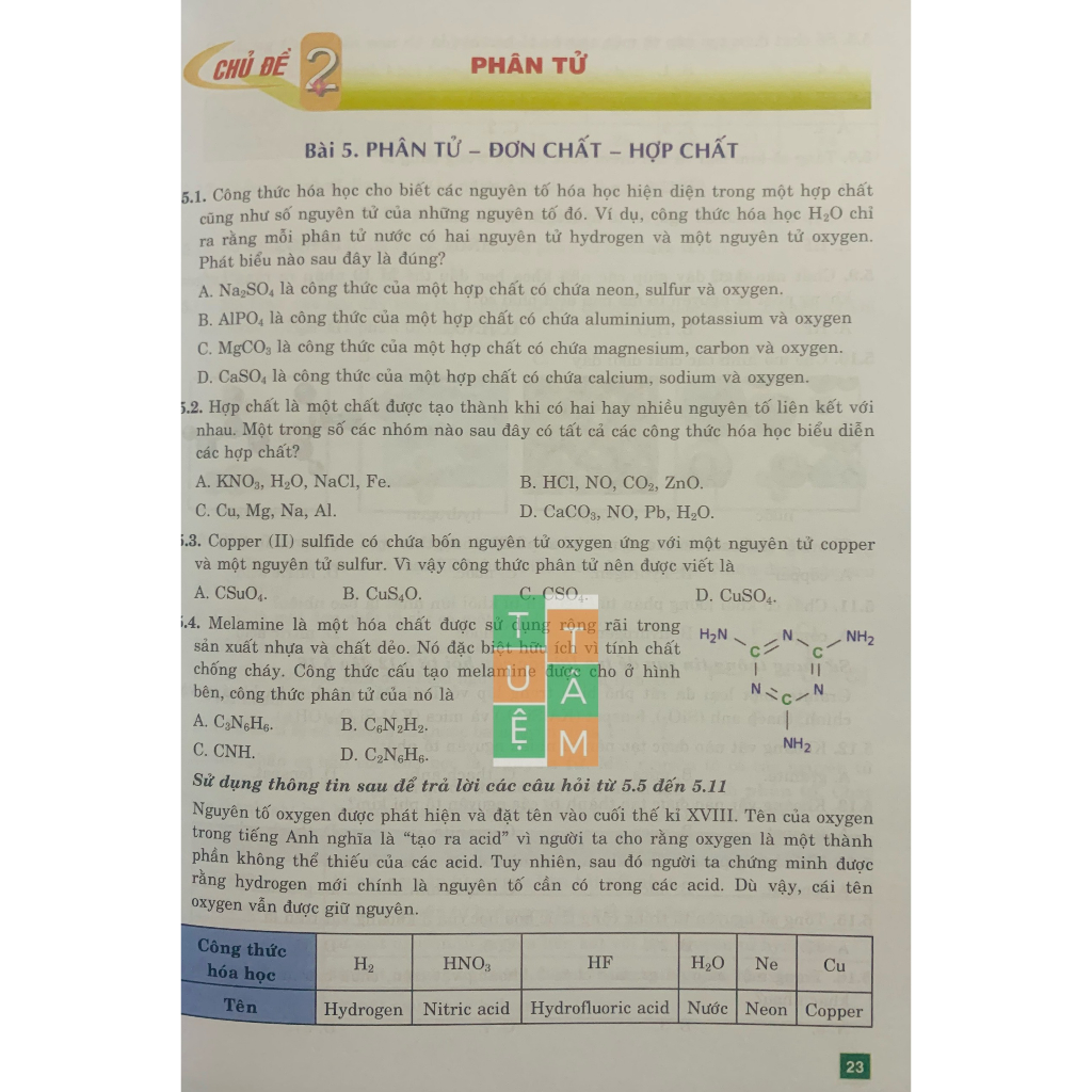 Sách - Bài tập cơ bản và nâng cao Khoa học tự nhiên 7