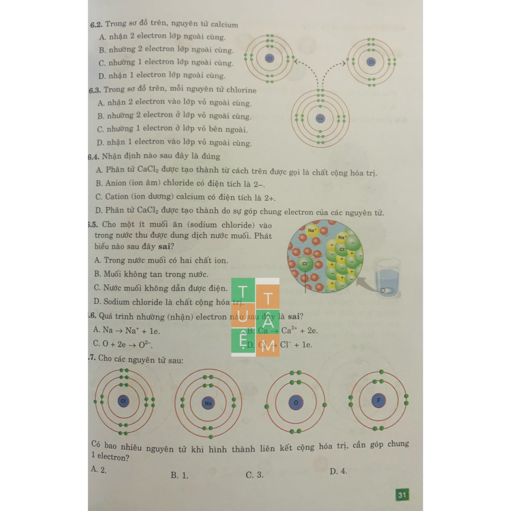 Sách - Bài tập cơ bản và nâng cao Khoa học tự nhiên 7