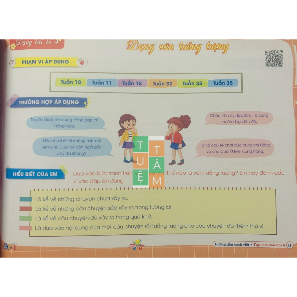 Sách - Hướng dẫn cách viết Tập làm văn lớp 4