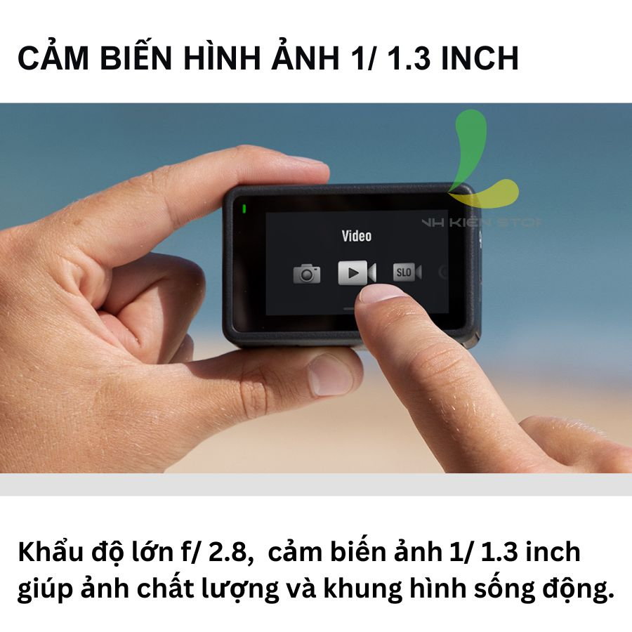 Máy quay phim hành động HOSAN Osmo Action 4  quay 4k, công nghệ mới chống rung HorizonSteady
