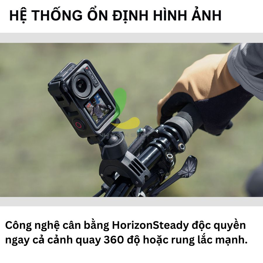 Máy quay phim hành động HOSAN Osmo Action 4  quay 4k, công nghệ mới chống rung HorizonSteady