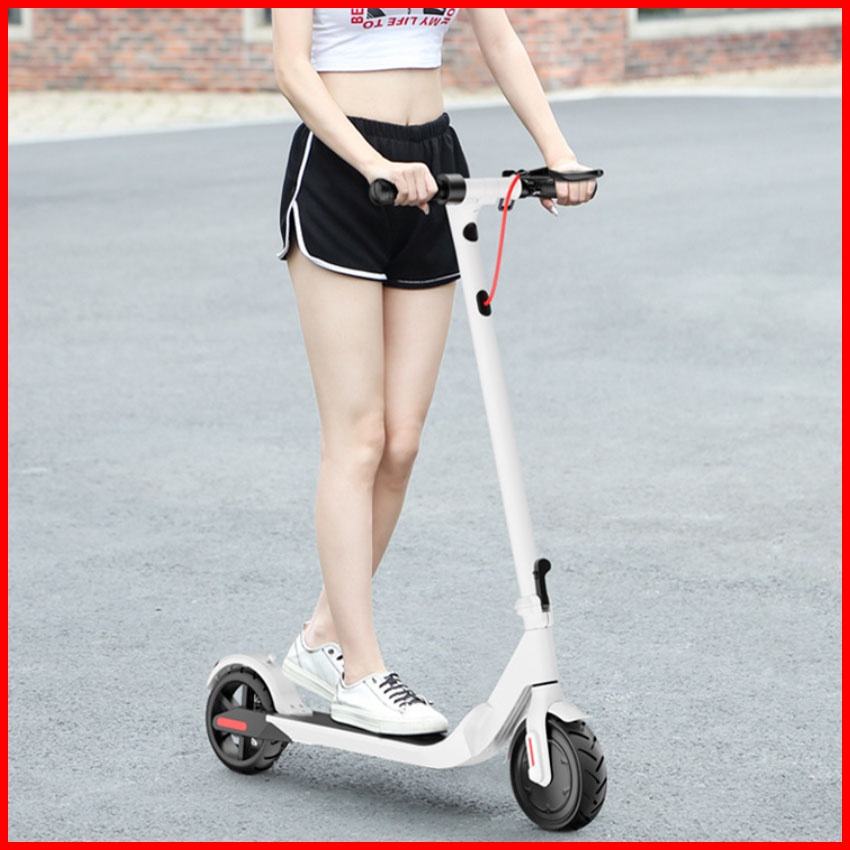Xe Scooter Điện ZIYOUHIKE App kết nối khóa xe Pin 7.8Ah Đi 20km 1 lần sạc, Tốc độ tối đa 25km/h Bảo hành 12 tháng