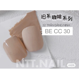 Sơn gel mã nâu be kem C30