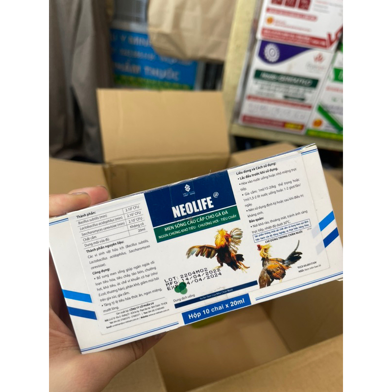Men tiêu hoá Neolife cho gà đá