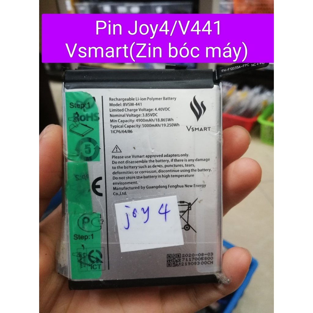 Pin BVSM441/Joy 4 - Vsmart