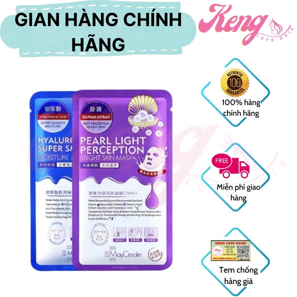 Mặt nạ dưỡng ẩm trắng da HA Maycreate Mask ngăn ngừa lão hóa hiệu quả | Kenglovehairs