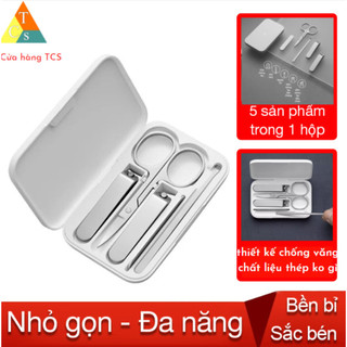 Bộ chăm sóc móng toàn diện Xiaom!M 5 Món Mijia MJZJD002QW - Thiết Kế Nam Châm , Thép Không Gỉ