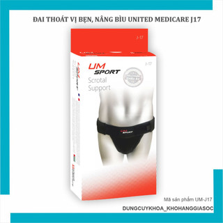 Đai thoát vị bẹn, nâng bìu United Medicare J17