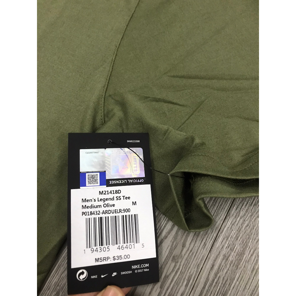 Áo Thun Ni.ke CLB Tropic Lightning Green M21418D-045 sẵn size M L âu