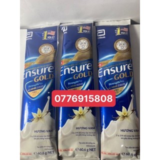 1 gói sữa ensure hàng sample 60,6g Date mới::2025