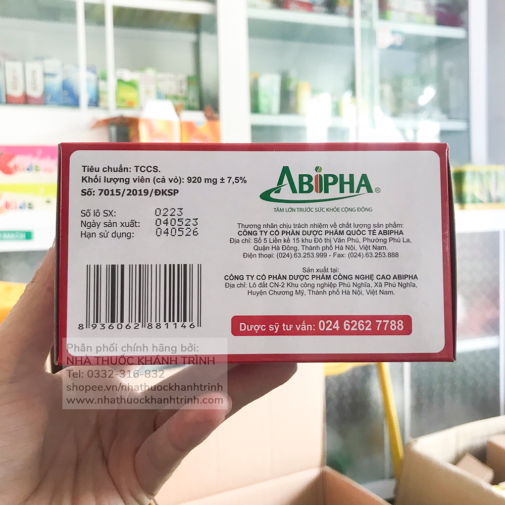 Viên bổ máu FEROBIPHA  Abipha