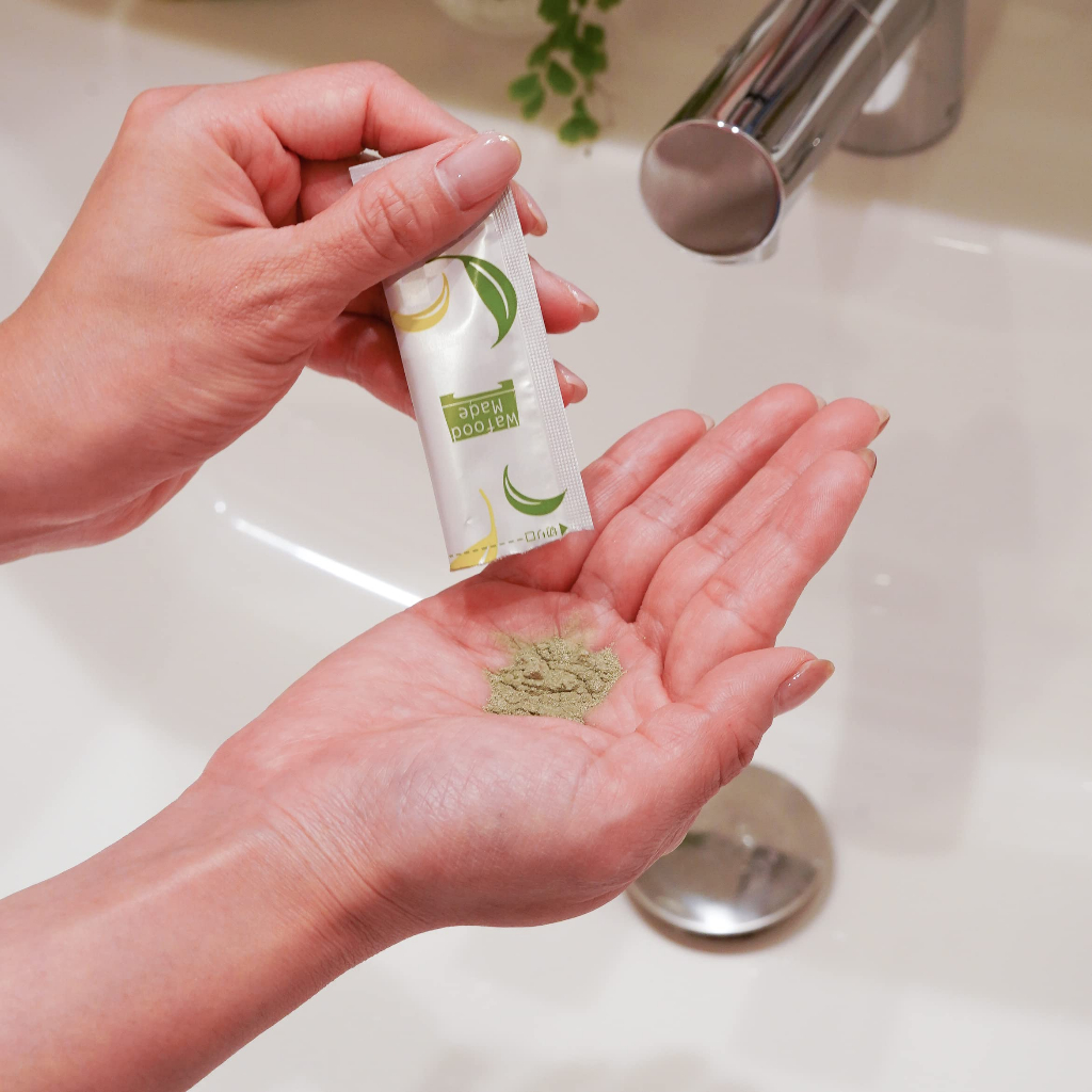 Mặt nạ Trà Xanh và Sake PDC Wafood Made Nhật Bản dưỡng ẩm, ngừa thâm nám, sáng da