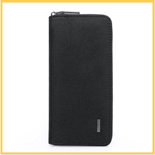 Ví nam cầm tay dáng dài KAKA có khoá kéo bền đẹp thời trang cao cấp chất liệu vải Canvas chống thấm nước