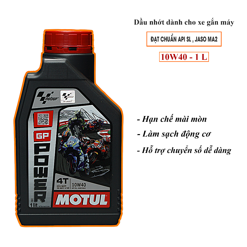 Dầu Nhớt Xe Máy MOTUL GP POWER 4T 10W40