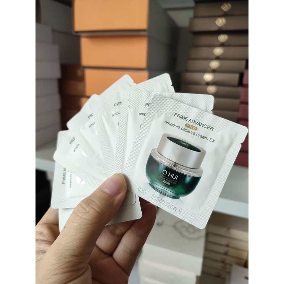 Kem dưỡng trẻ hóa làn da OHUI Prime Advancer Ampoule Capture Cream 1ml/ gói