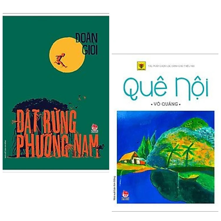 Sách - Combo 2 Cuốn Quê Hương Tươi Đẹp: Quê Nội + Đất Rừng Phương Nam -NXB Kim Đồng