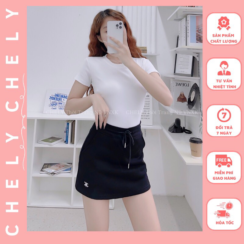 Áo Thun Ngắn Tay Chất Cotton Cao Cấp Thoáng Mát Full Màu - Chely52