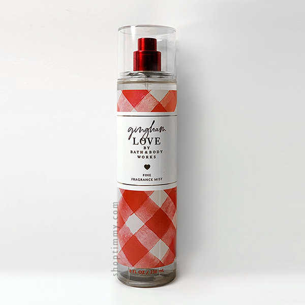 Xịt thơm toàn thân, xịt BodyMist Bath & Body Woks Gingham Love 10ml - 30ml chính hãng | Body mist hà nội