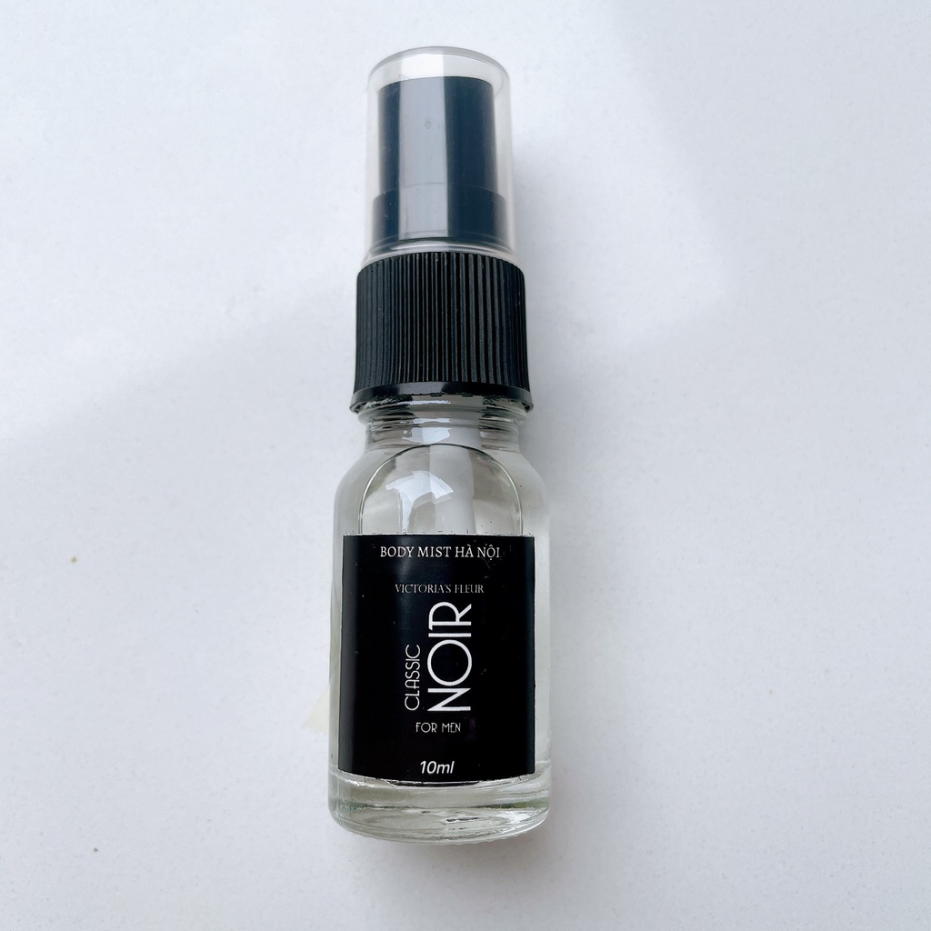 Xịt body mist Victoria secret, xịt thơm Noir classic cho nam 10ml - 30ml chính hãng | Body mist hà nội