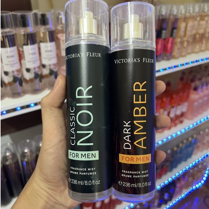 Xịt body mist Victoria secret, xịt thơm Noir classic cho nam 10ml - 30ml chính hãng | Body mist hà nội