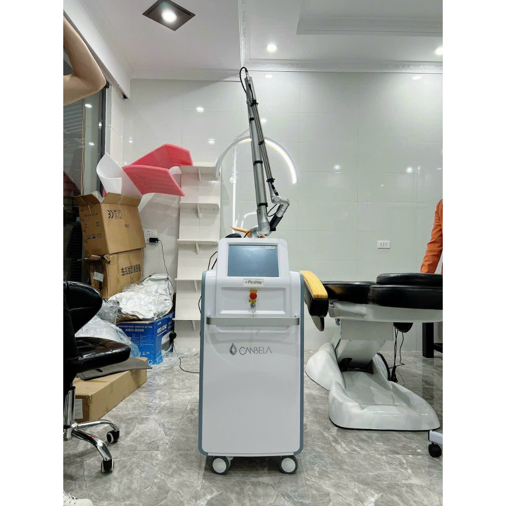 Máy laser Picoway chuyên xóa xăm bắn nám tàn nhang cực kì hiệu quả