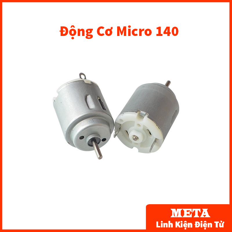 Động cơ micro 130, động cơ micro 140, Kết hợp cánh quạt nhựa 72mm, 80mm