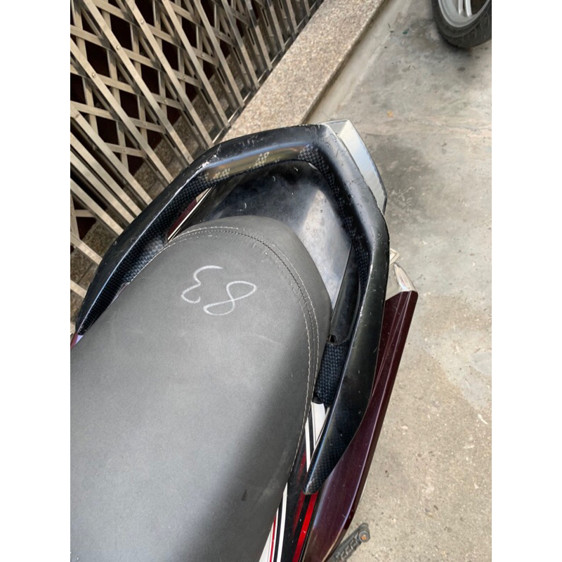 Ốp tay xách sau xe NOUVO LX và xe NOUVO MX  nhựa ABS xi trắng cao cấp giá rẻ