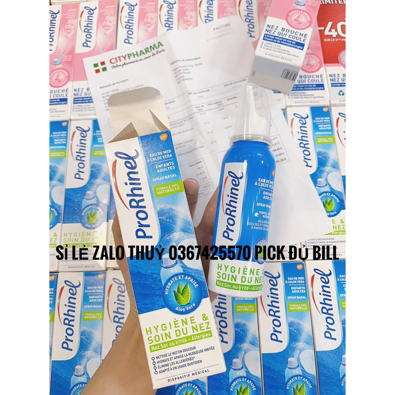 Xịt mũi Prorhinel 100ml của Pháp