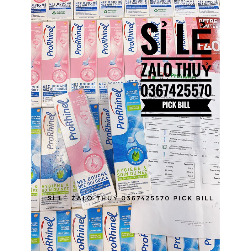 Xịt mũi Prorhinel 100ml của Pháp