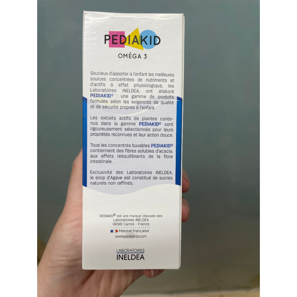 Pediakid Omega 3 hỗ trợ mắt và não bộ của trẻ