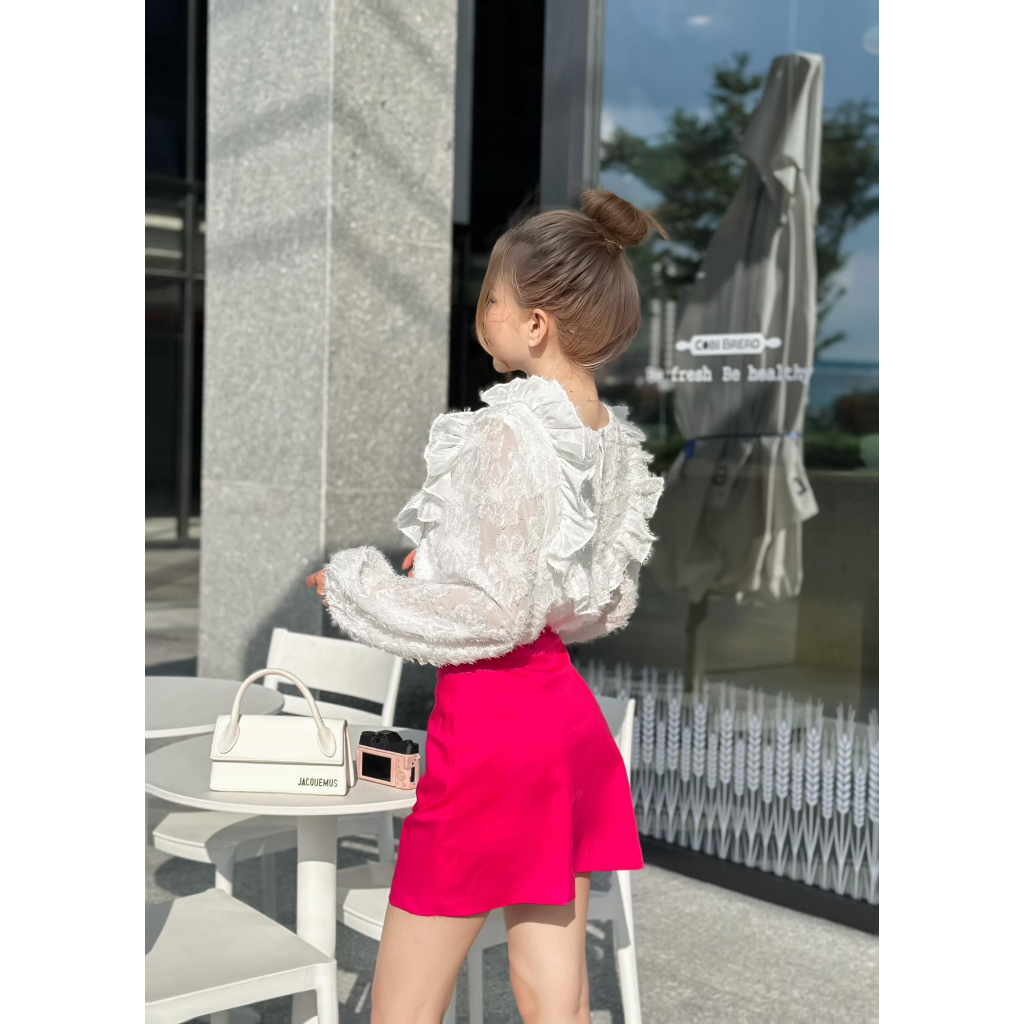 Áo bèo tay dài "Kaysha Top " EllyClothing