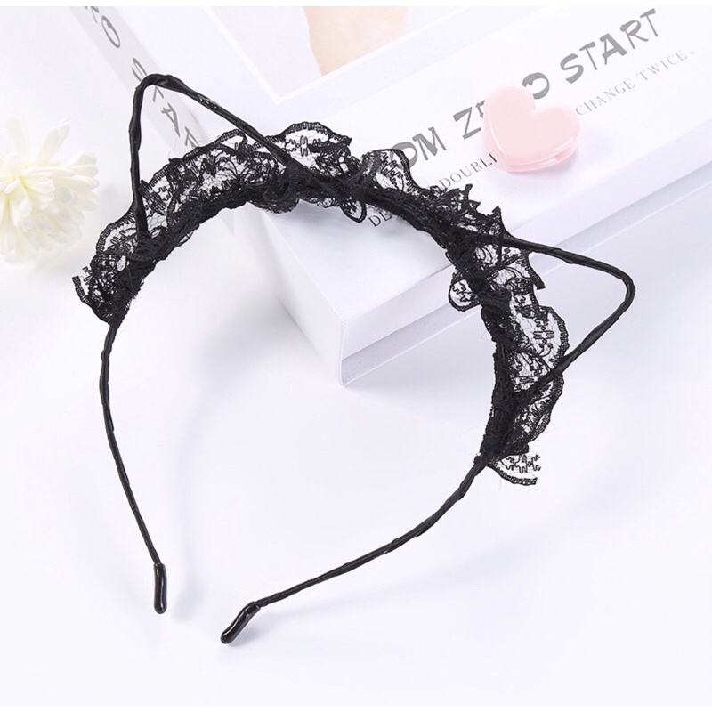 Cài tóc, bờm tóc băng đô tai mèo , Phong Cách Hóa Trang Nhân Vật Ellen Genshi