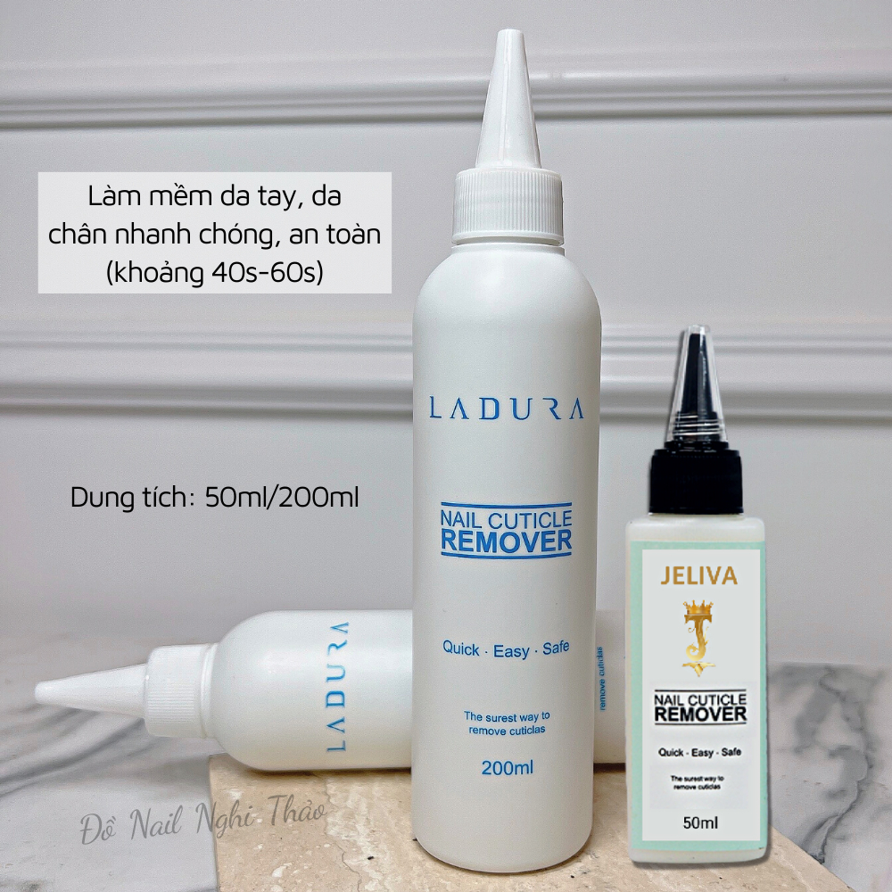 Kem mềm da nail Ladura thương hiệu JELIVA